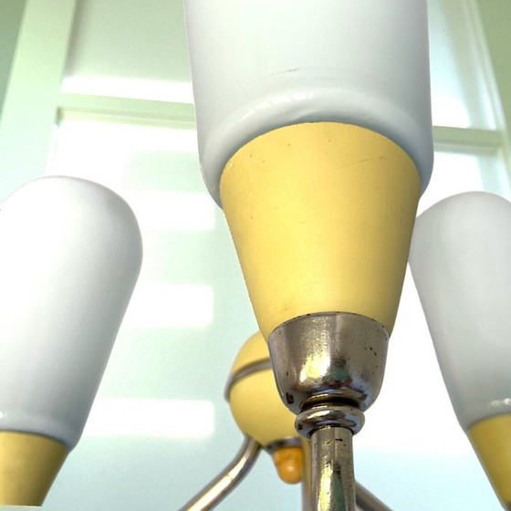 Image 1 of Mid Century Modern 3-light chandelier 