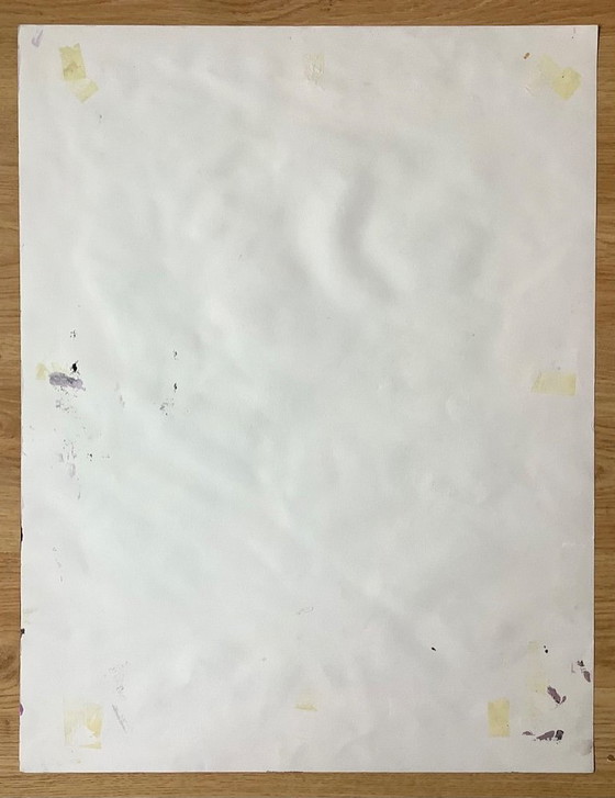 Image 1 of Olav Vorsel Original painting on paper.