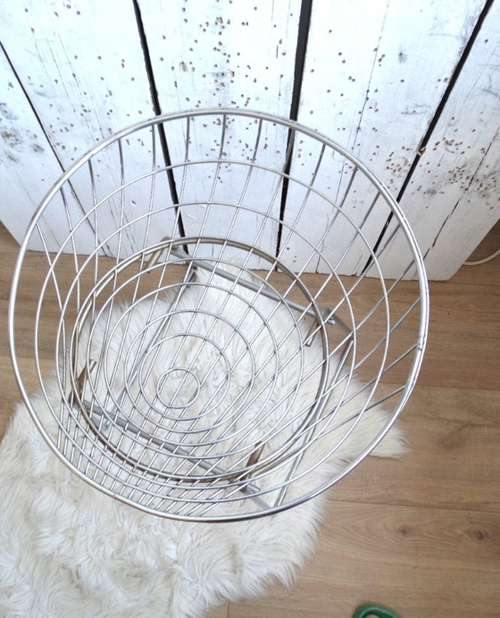 Tabouret Pastoe KM05 Cees Braakman – Metal, Chrome (photo 2 of 7)