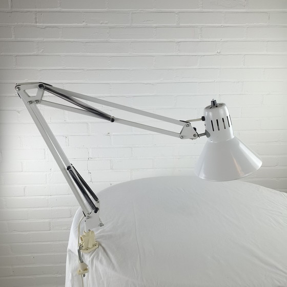 Image 1 of Vintage architect lamp white