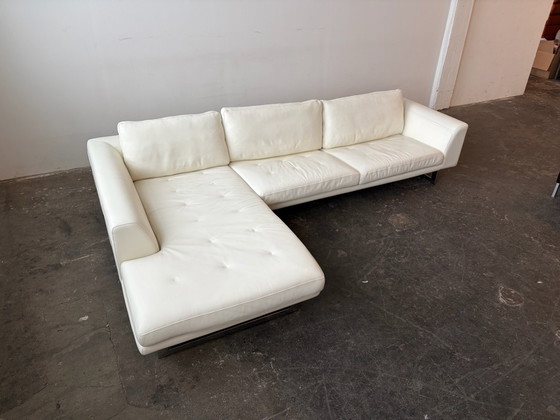 Come nuovo! Divano di design Roche Bobois Paris in pelle bianca – Divani angolari, Modern (photo 4 of 11)