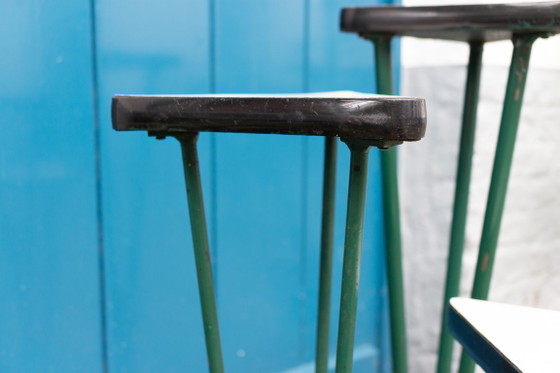 Image 1 of Ensemble de 3 supports géométriques pour plantes - table à plantes