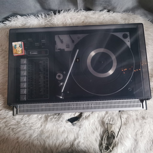 Plattenspieler-System Studio 1550 Grundig – decoratieve objecten, Metal, Plastic (photo 2 of 5)
