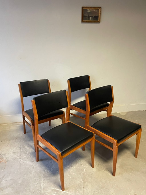 Set di 4 sedie vintage