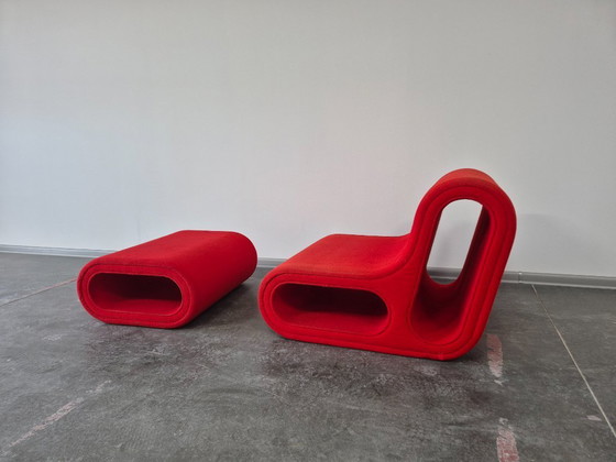 Image 1 of "Other One Lounge Chair" with ottoman by Leif Jörgensen for HAY