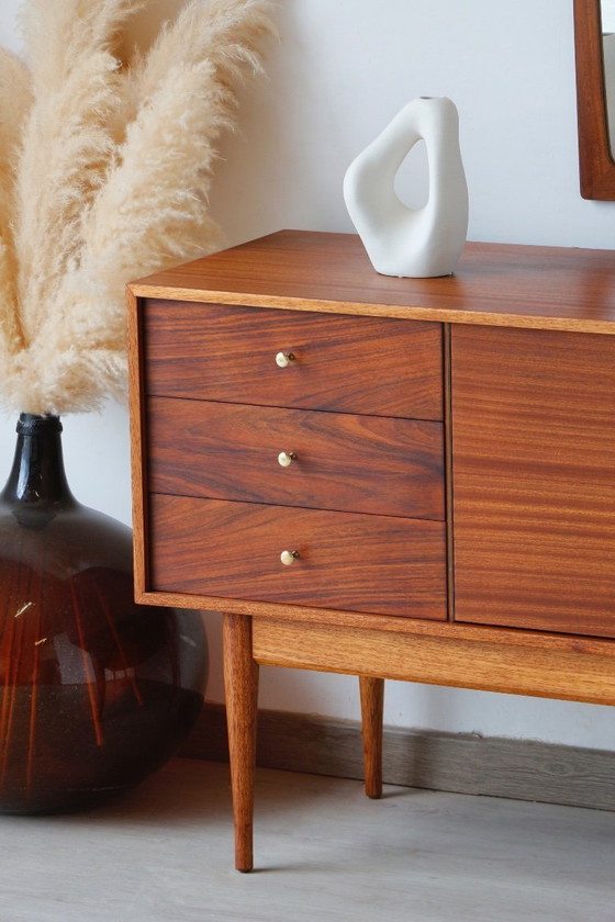 Image 1 of Credenza Uniflex in mogano e palissandro (1960) - Mobili d'epoca