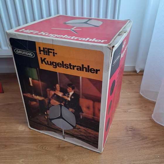 Image 1 of Grundig Hifi Speaker - design Jacob Jensen - in box