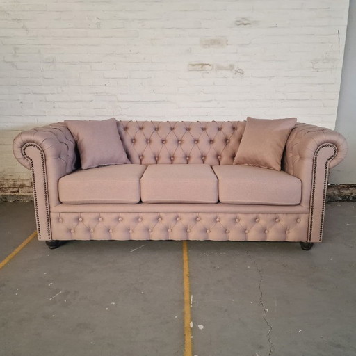 Canapé Chesterfield Bahama Sand (3 places)