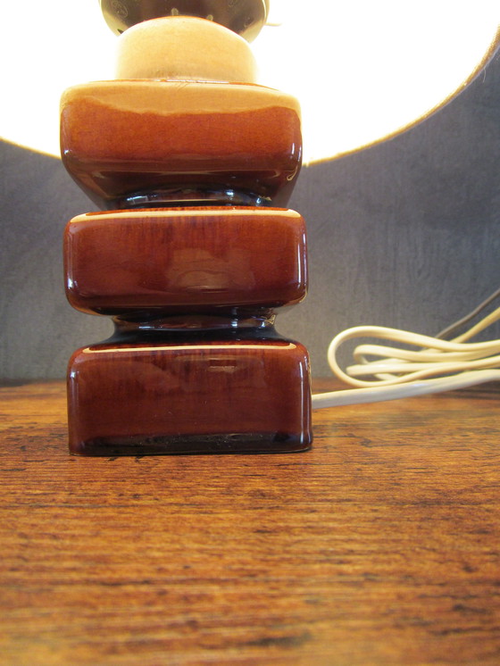 Image 1 of Cari Zalloni Ceramic Space Age Table Lamp Base