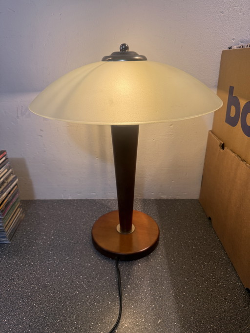 Vintage table lamp Lumess made in Switzerland