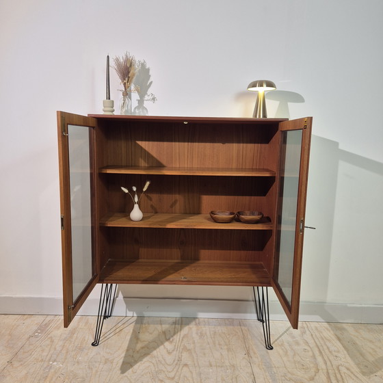 Image 1 of Heinricht Riestenpatt, vintage 1960s wall unit teak cabinet