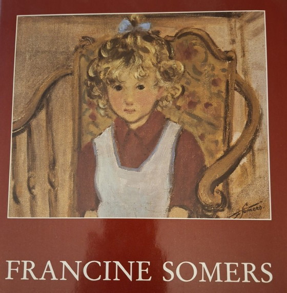 Image 1 of Francine Somers (1913-1991) – Signed Original 50'ties Female Belgian Artist