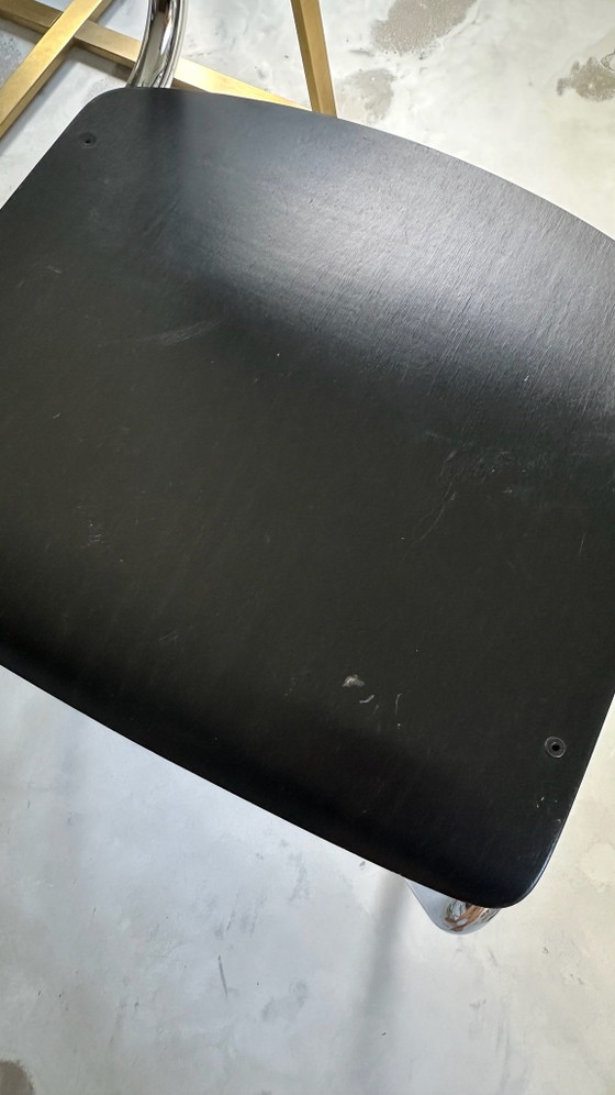 4 S43 THONET chairs – Dining chairs, Metal, Wood (photo 5 of 12)