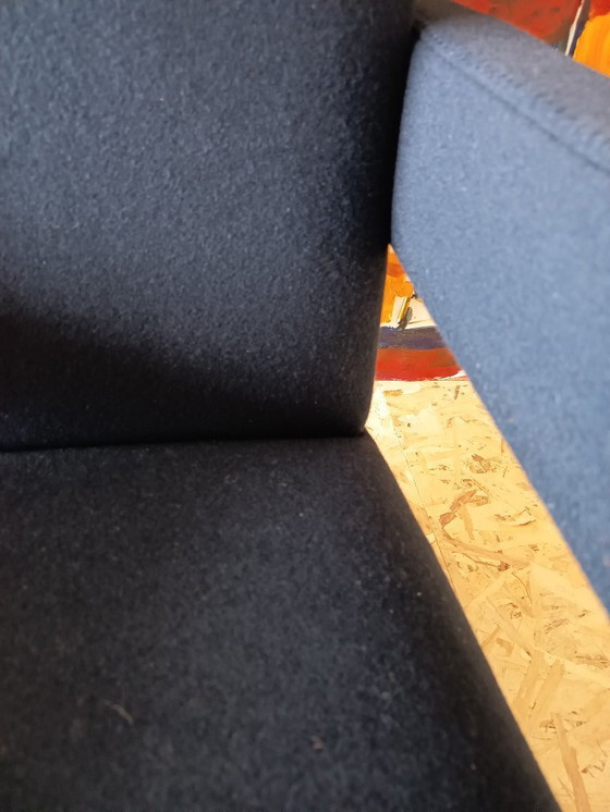 Image 1 of CASSINA Utrecht 637 armchair in Midnight BLUE Kvadrat wool by Gerrit Rietveld