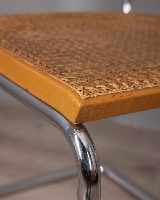 Image 1 of SET OF 4 VINTAGE CHAIRS FROM THE 1960S, CESCA MODEL, DESIGNED BY MARCEL BREUER FOR GAVINA