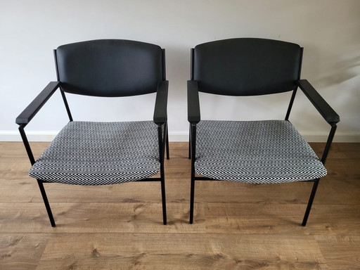 Set of 2 chairs type Gijs van der Sluis