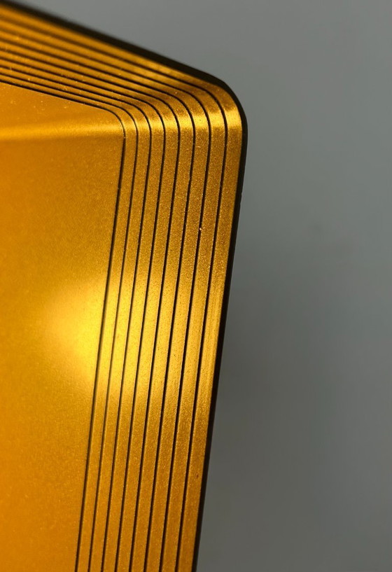 Image 1 of Lampada da parete vintage RAAK, P1445, metallo e ABS marrone, Paesi Bassi, 1970