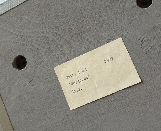 Image 1 of Gerry Hunt (1927 - 2023), set of  5 photos mounted on wood panels, UK 1977