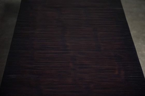 Image 1 of Tavolino da caffè rettangolare in bambù di Axel Vervoordt, Belgio, anni '80