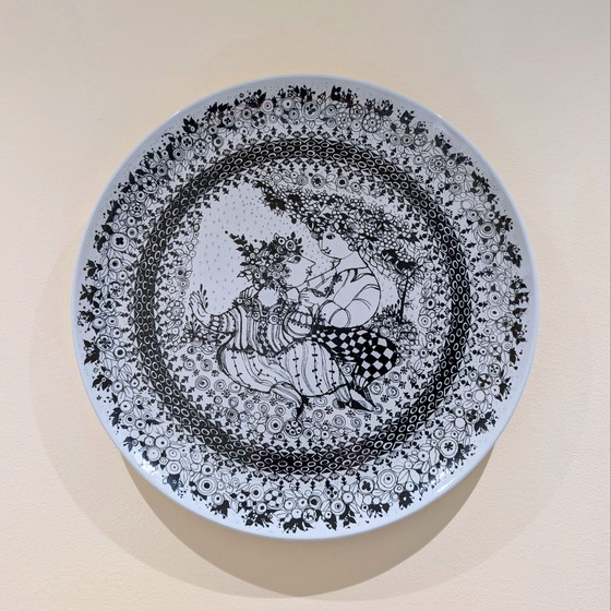 Bjørn Wiinblad 4 Seasons – set XL completo Ø35 cm – Decoración de pared, Porcelana (photo 2 of 10)
