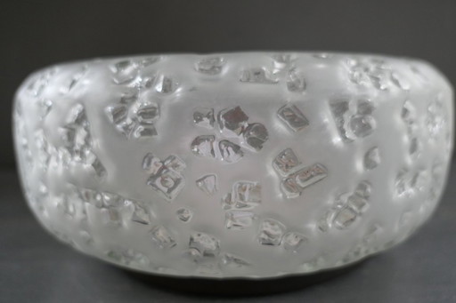 Plafoniera in vetro d'epoca Pfeill & Putzler