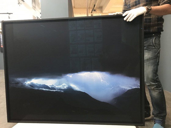 Image 1 of Orage au-dessus du Cervin — Édition limitée 3/3, 100 x 134 cm