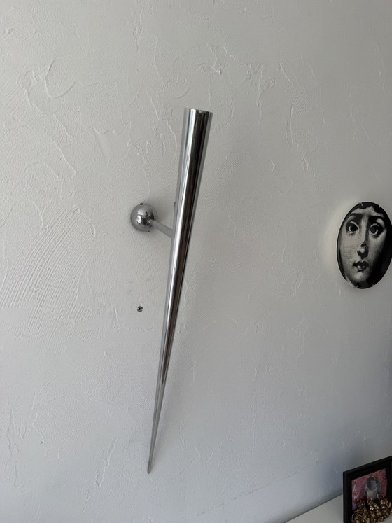 Applique Trylon Gilles Derain Design anni '80 Philippe Starck Memphis – Iron (photo 3 of 15)