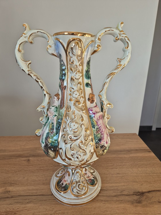 Image 1 of Vaso Capodimonte 