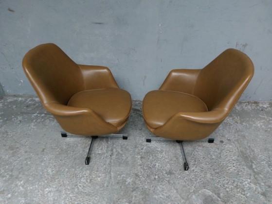 Mid-Century Swivel Chairs – Draaistoelen, Plastic (photo 7 of 39)