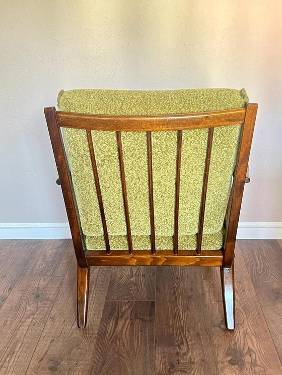 Image 1 of 2x Original Mid Century Easy Chairs. Bugholzsessel aus den 1940er Jahren von Guglielmo Ulrich für C.W.K. Möbel gefertigt.