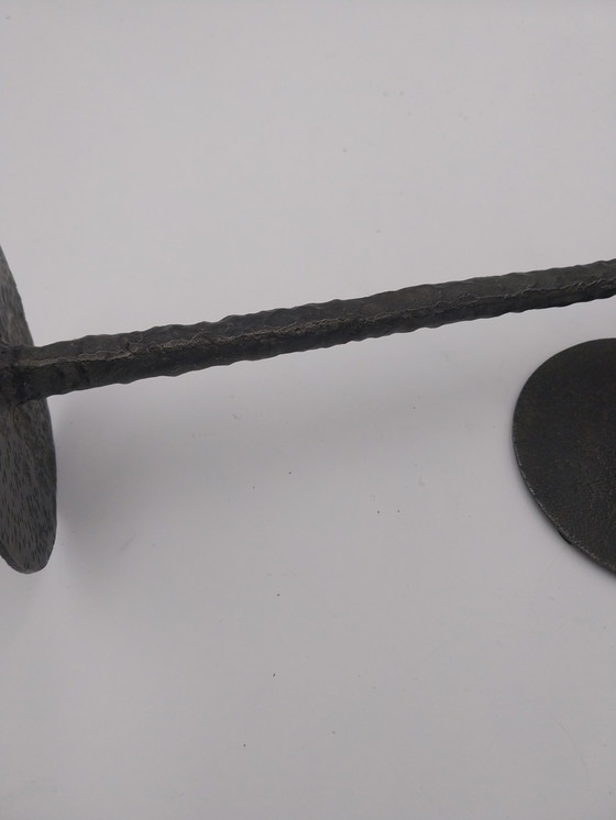 Image 1 of 1 x set of brutalist style candle holders