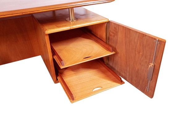 Image 1 of Scrivania di design olandese della metà del secolo A.A.Patijn per Zijlstra Joure