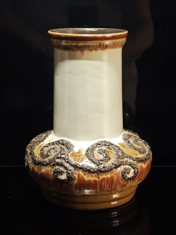 Fat Lava Pitcher – VEB Strehla, Vases, Ceramic (photo 4 of 13)
