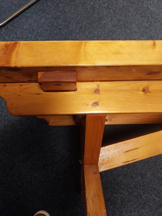 Image 1 of 1 x Scandinavian pine coffee table XXL, 2 meters long. 1970s