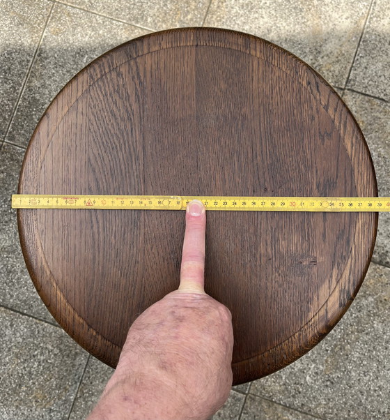 Image 1 of Classic Bobbin corner chair + matching side table | rare set