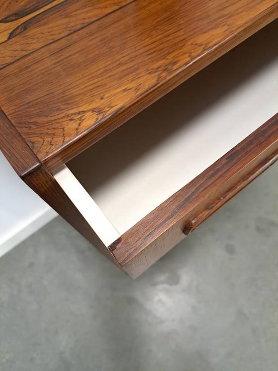 Image 1 of Mid-Century Danish Westergaards, Silkeborg rosewood chest of drawers 6 drawers