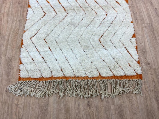 Image 1 of Tapis bérbere décoré 100cm×200cm