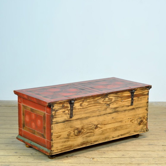 Image 1 of Folk Art Bridal Chest, Anno 1829