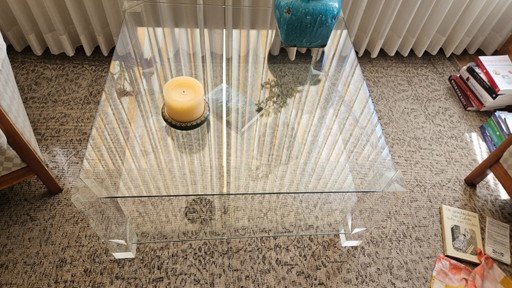 BOR Design 'The Hague' Lucite/Acryl Glazen Salontafel – Glass, Plexiglass (photo 2 of 14)