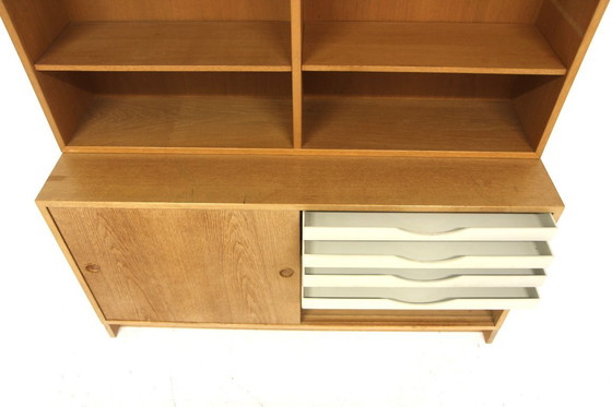 Image 1 of Librería escandinava de roble "Öresund", Børge Mogensen, Suecia, 1960