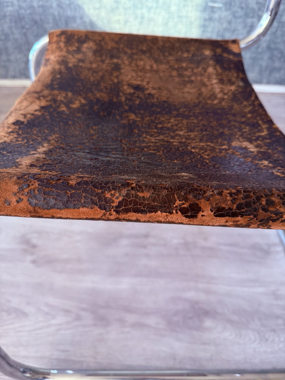 Image 1 of Vintage Thonet S33 van Mart Stam, met een bijzondere patina, circa jaren 60.