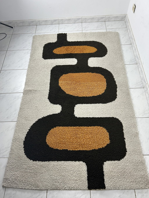Vintage space age rug