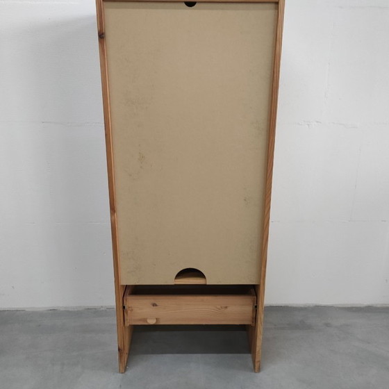 Image 1 of Vetrina svedese vintage Ikea anni '70/'80 in legno di pino