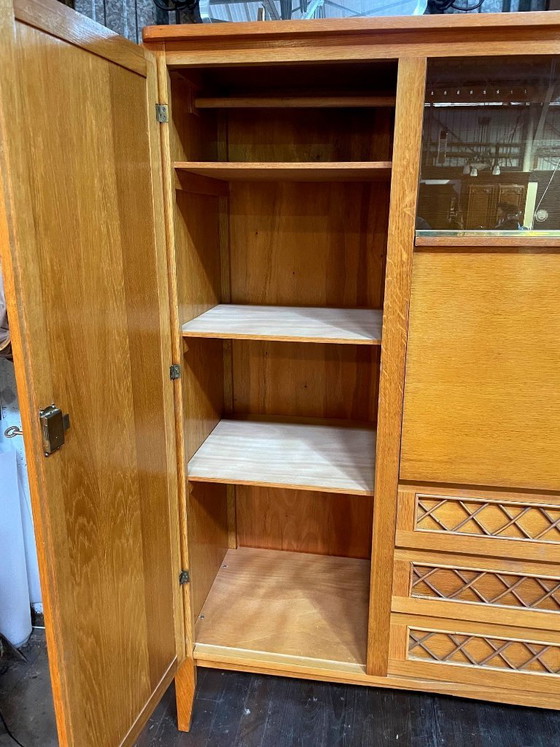 Image 1 of Armoire secrétaire vintage années 1960