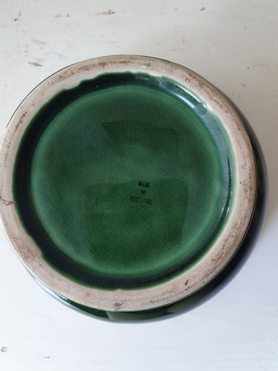 Image 1 of Pyramide de fruits en céramique avec bol - Portugal - 35cm