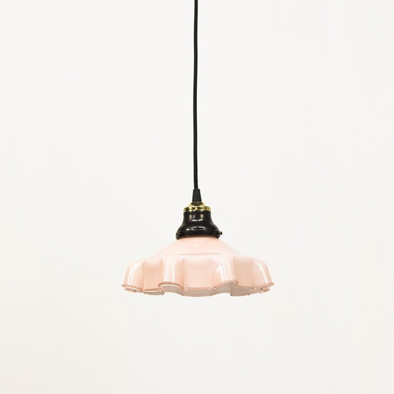 Image 1 of 2x Roze Art Deco Hanglamp (Set)