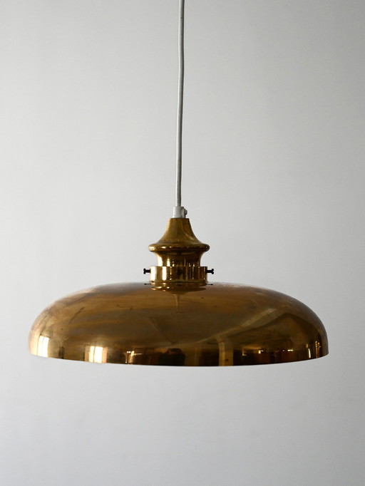 Lampe suspendue en laiton par Hans-Agne Jakobsson pour Markaryd