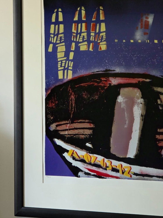 Image 1 of Herman Brood - Bootje - 69/250 - Handgesigneerd