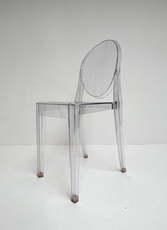 Image 1 of Set of 6 Victoria Ghost chairs by Philippe Starck for Kartell, after 2000