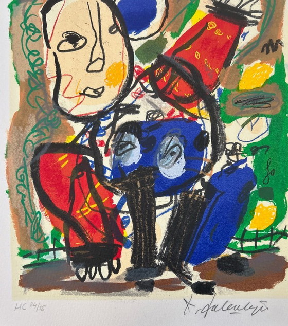 Image 1 of Zeefdruk Kees Salentijn